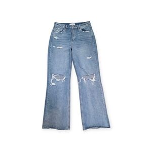 FLYING MONKEY 29 Flare/Wide LEG WOMENS JEANS, NWOT, SOFT! LITTLE DISTRESSING